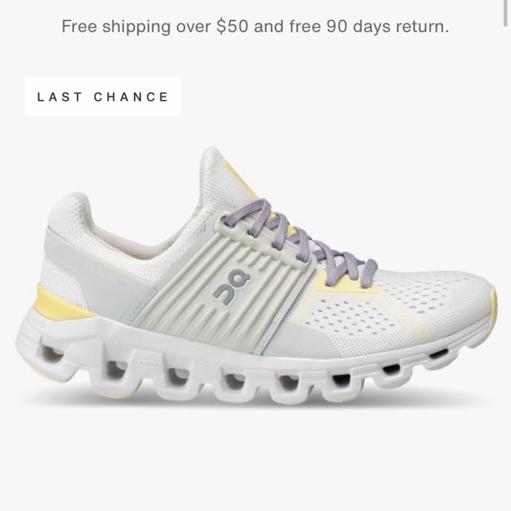 OnCloud Cloudswift womens tennis shoes size 8